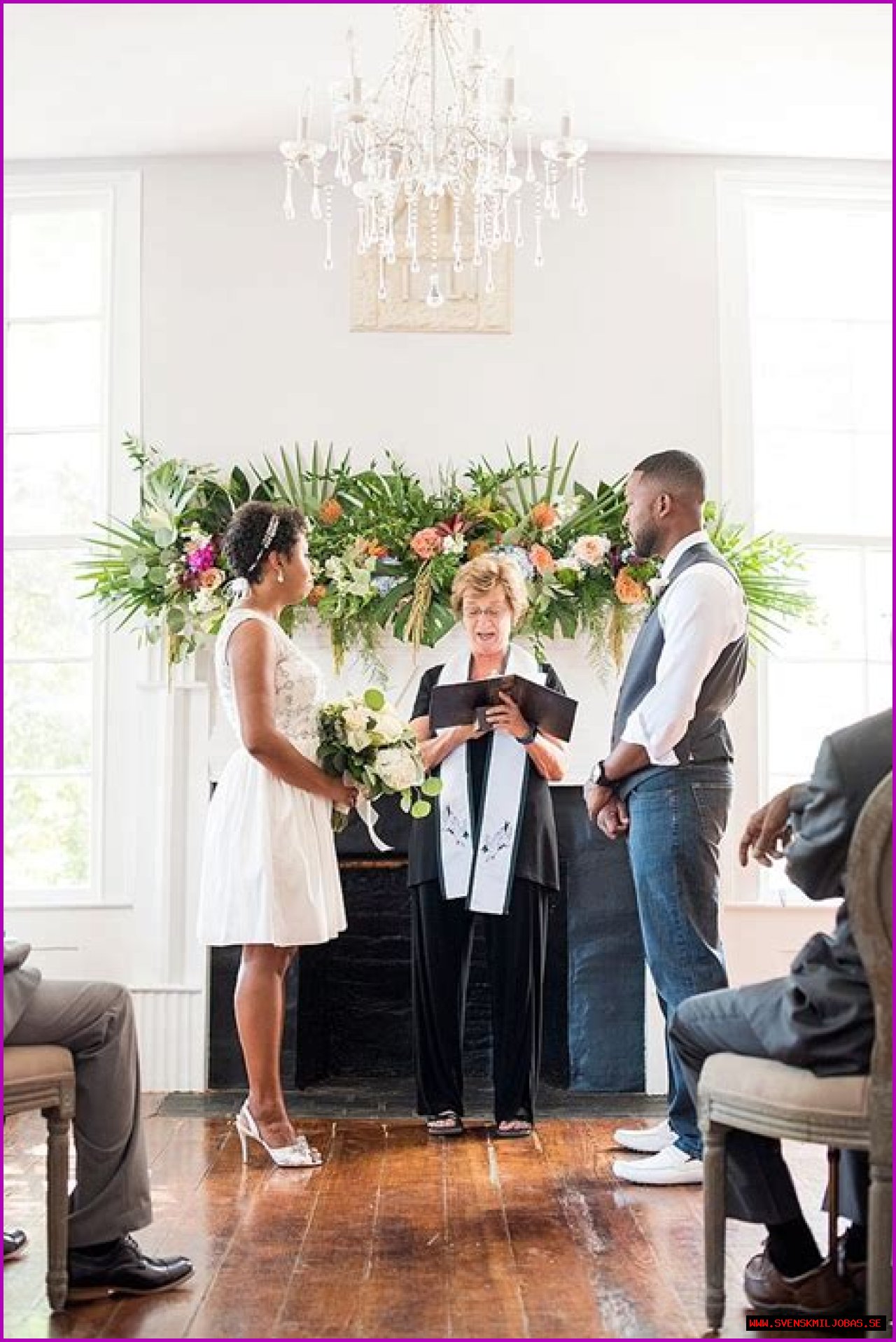 Inside Her Intimate Wedding Ceremony