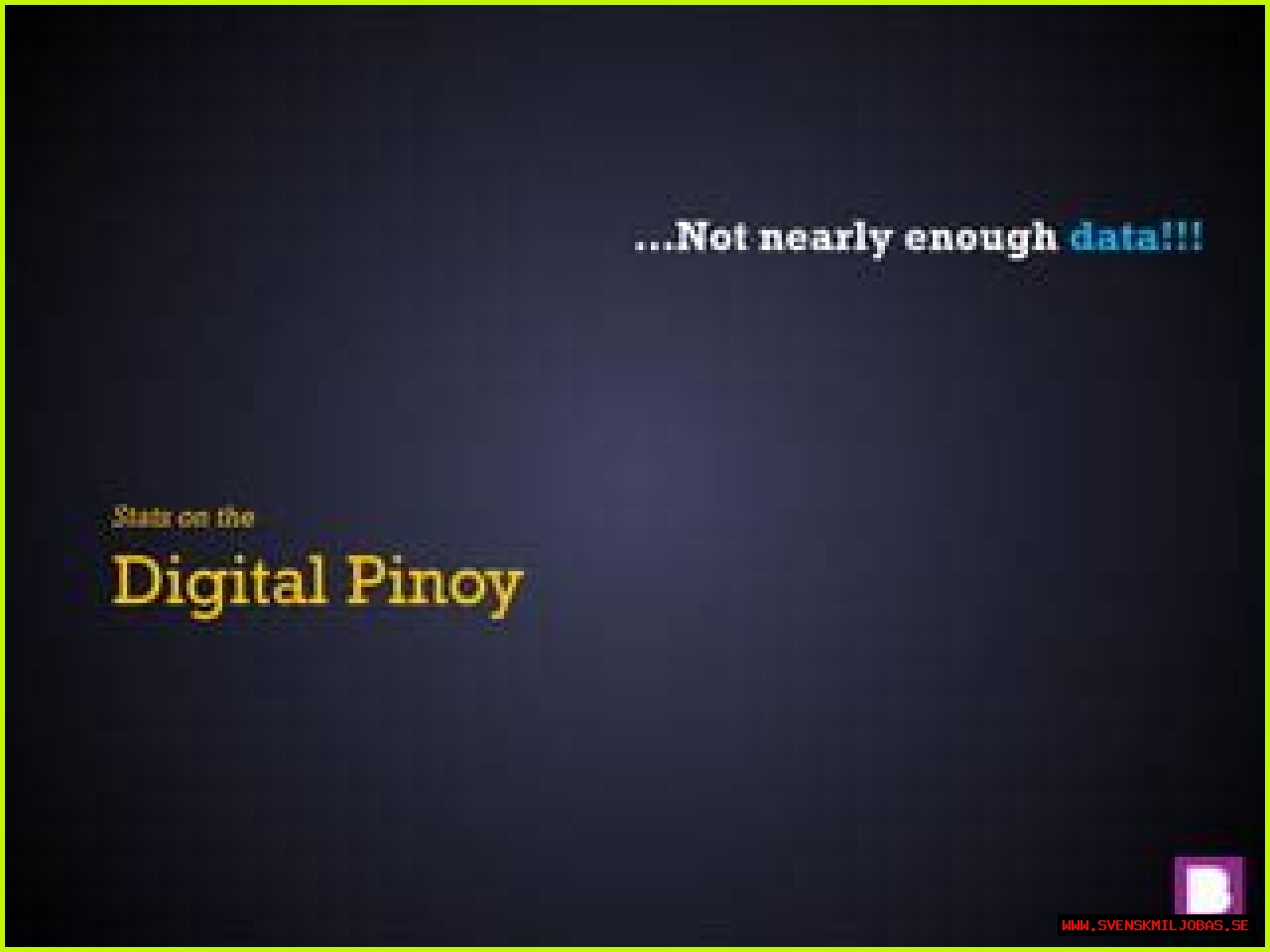 Thinking Pinoy video statistics